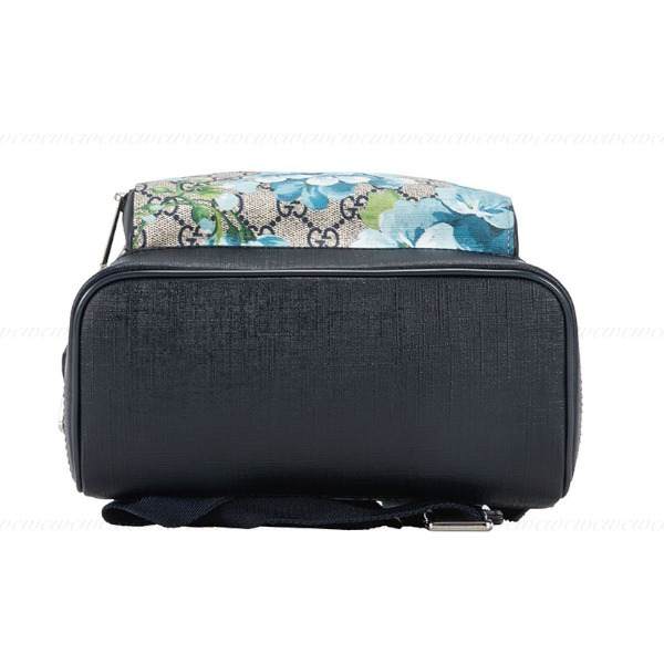 グッチ国内発■ハッピーブルーフラワー バックパック 546327 KU2QN 8493